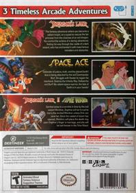 Dragon's Lair Trilogy - Box - Back Image