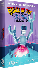 Attack of the PETSCII Robots - Box - 3D Image