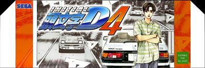 Initial D4 - Arcade - Marquee Image