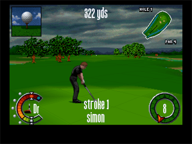 The Scottish Open: Virtual Golf - Screenshot - Gameplay Image