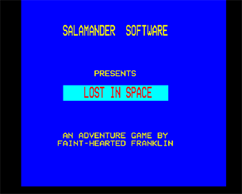 Lost in Space - Screenshot - Game Title Image