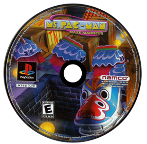 Ms. Pac-Man Maze Madness - Disc Image