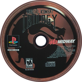 Mortal Kombat Trilogy - Disc Image