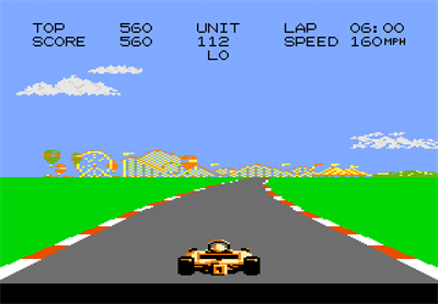 Pole Position II - Screenshot - Gameplay Image