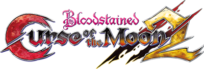 Bloodstained: Curse of the Moon 2 - Clear Logo Image