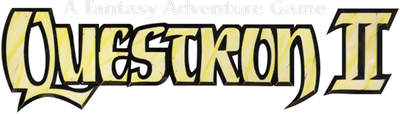 Questron II: A Fantasy Adventure Game - Clear Logo Image