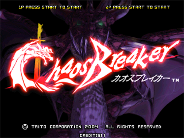 Chaos Breaker - Screenshot - Game Title Image