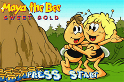 Maya the Bee: Sweet Gold - Screenshot - Game Title Image