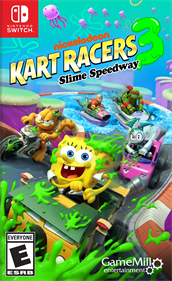 Nickelodeon Kart Racers 3: Slime Speedway - Box - Front Image