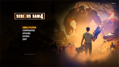 Serious Sam 4 - Screenshot - Game Title Image