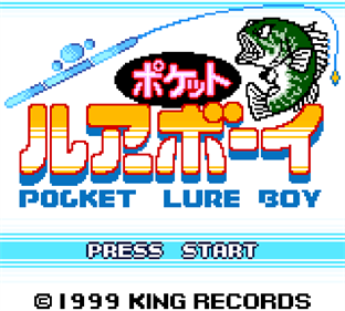 Pocket Lure Boy - Screenshot - Game Title Image