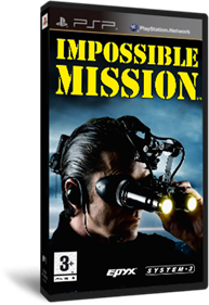 Epyx's Impossible Mission - Box - 3D Image