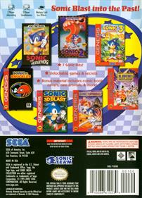 Sonic Mega Collection - Box - Back Image