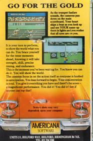 HES Games - Box - Back Image