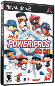 MLB Power Pros 2008 - Box - 3D Image