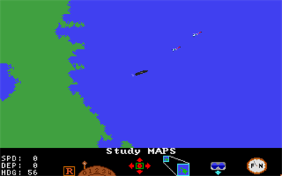 Silent Service: The Submarine Simulation - Screenshot - Gameplay Image