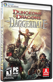 Dungeons & Dragons: Daggerdale - Box - 3D Image