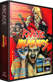 Karate Blazers - Box - 3D Image