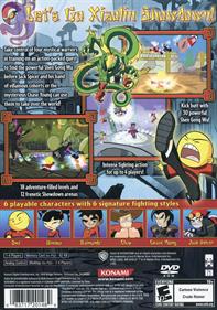 Xiaolin Showdown - Box - Back Image