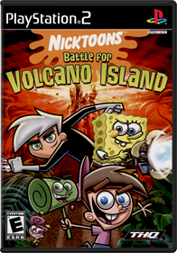 Nicktoons: Battle for Volcano Island - Box - Front - Reconstructed Image