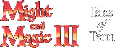 Might and Magic III: Isles of Terra - Clear Logo Image