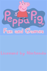 Peppa Pig: Fun and Games - Screenshot - Game Title Image