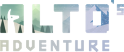 Alto's Adventure - Clear Logo Image