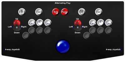 Dambusters - Arcade - Controls Information Image