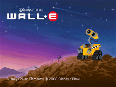 Disney•Pixar Wall-E - Screenshot - Game Title Image
