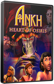 Ankh 2: Heart of Osiris - Box - 3D Image