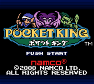 Pocket King - Screenshot - Game Title Image