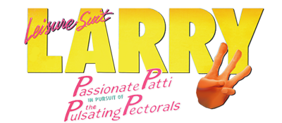 Leisure Suit Larry III: Passionate Patti in Pursuit of the Pulsating Pectorals - Clear Logo Image