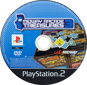 Midway Arcade Treasures 3 - Disc Image
