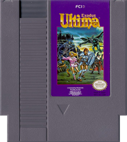 Ultima: Exodus - Cart - Front Image