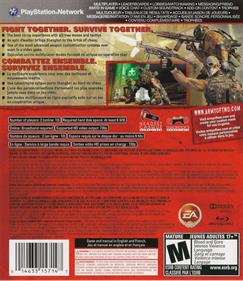 Army of Two: The 40th Day - Box - Back Image