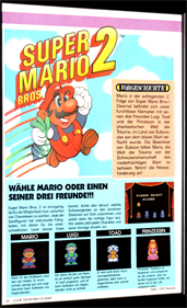 Super Mario Bros. 2 - Advertisement Flyer - Front Image