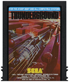 Thunderground - Fanart - Cart - Front Image