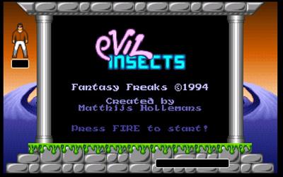 Evil Insects - Screenshot - Game Title Image