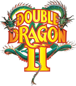 Double Dragon II - Clear Logo Image
