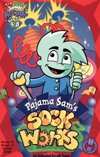 Pajama Sam's Sock Works - Box - Front