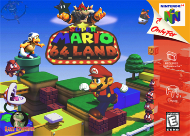 Super Mario 64 Land - Box - Front Image