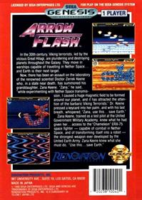 Arrow Flash - Box - Back Image