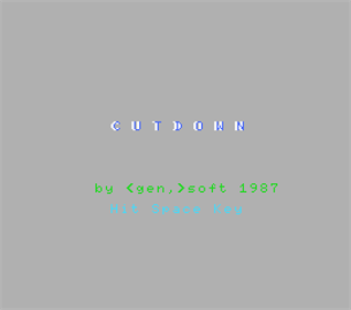 Cut Down - Screenshot - Game Title Image