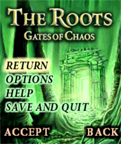 The Roots: Gates of Chaos - Screenshot - Game Title Image