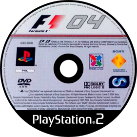 Formula One 04 - Disc Image