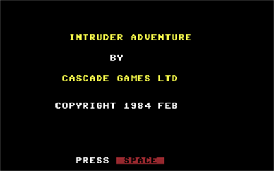 Intruder Adventure - Screenshot - Game Title Image
