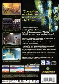 CSI: Crime Scene Investigation - Box - Back Image