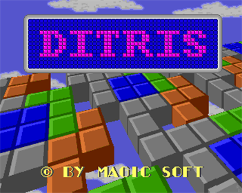 Ditris - Screenshot - Game Title Image