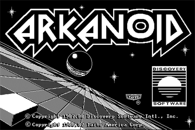 Arkanoid - Screenshot - Game Title Image
