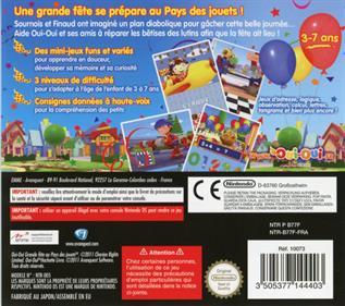 Oui-Oui: Grande Fête au Pays des Jouets - Box - Back Image